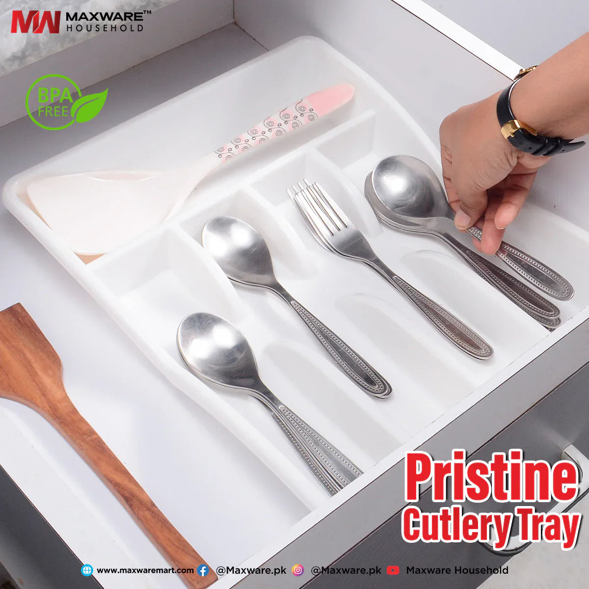 Pristine Cutlery Tray