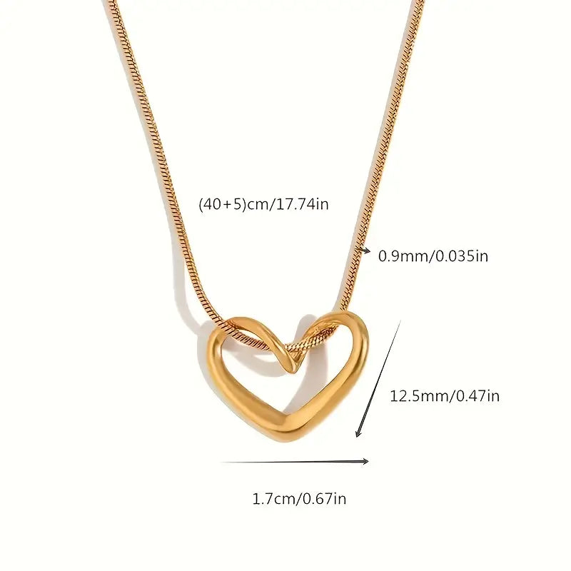 Knot Heart Combo Set In Stainless Steel Premium Quality Tarnish Free