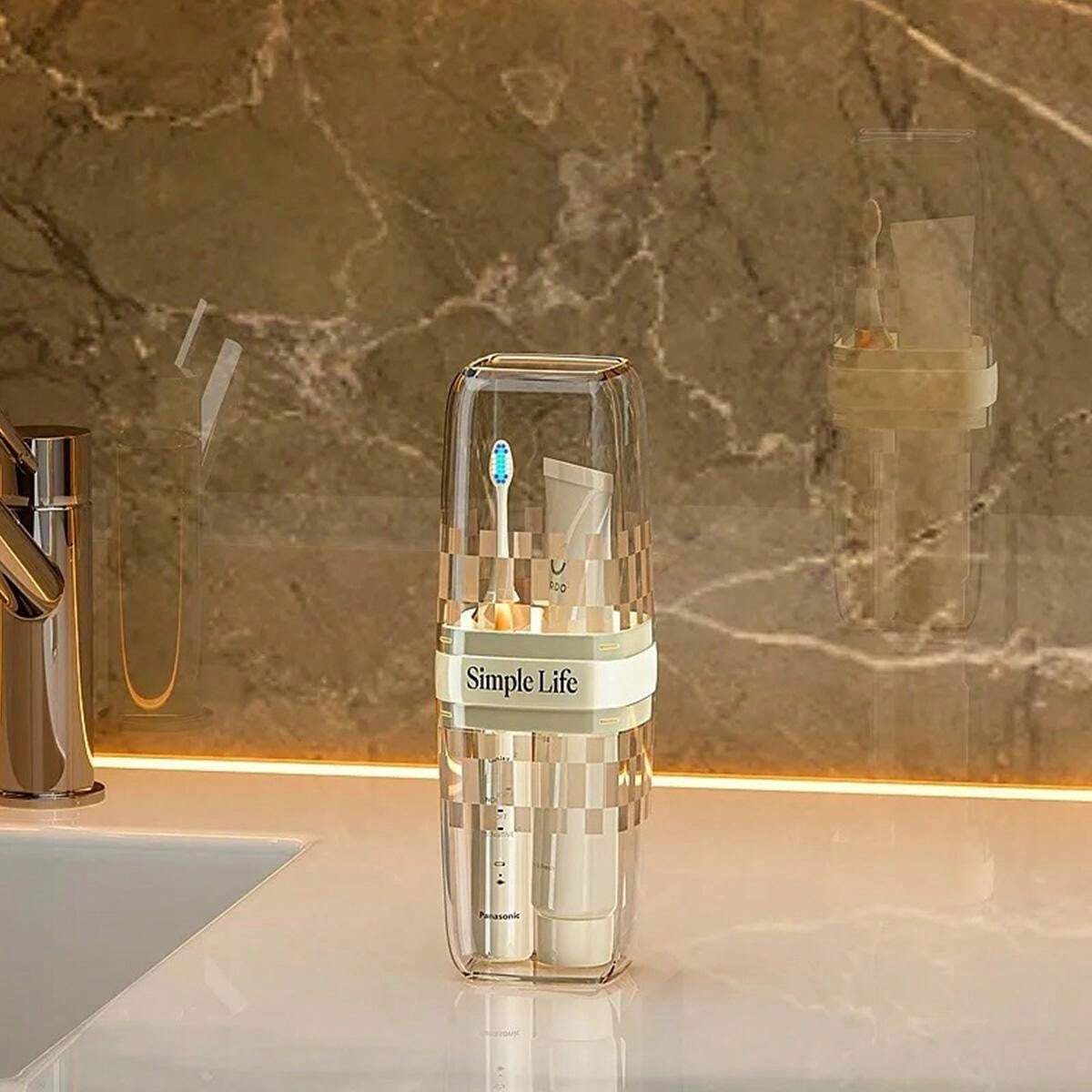 Crystal Tooth Paste Holder
