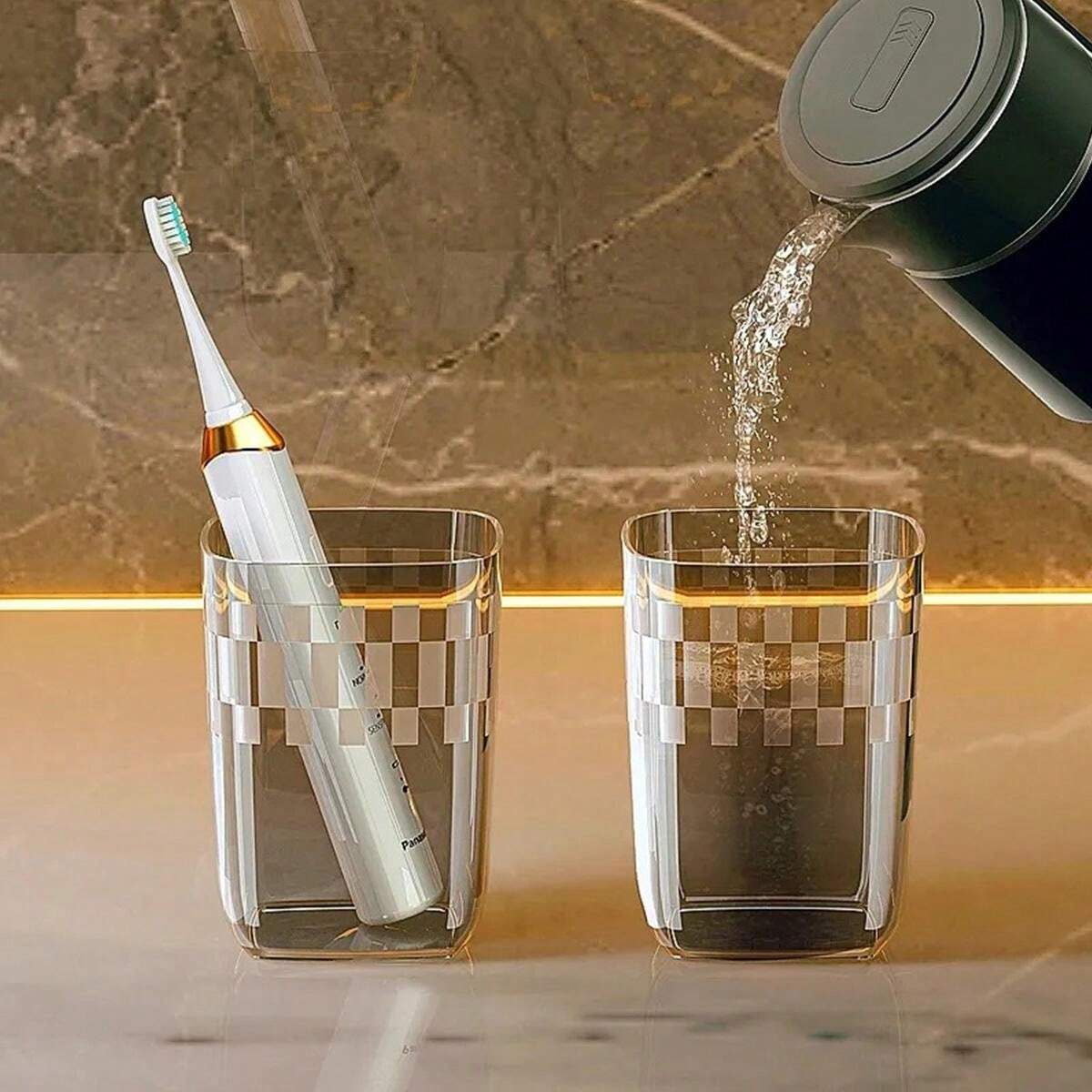Crystal Tooth Paste Holder