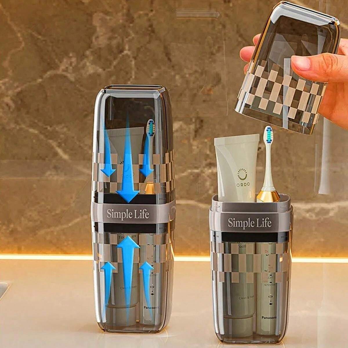 Crystal Tooth Paste Holder