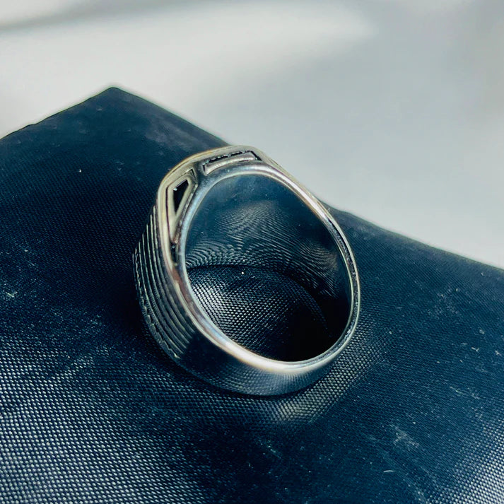 Onyx Stone Ring For Men/Women