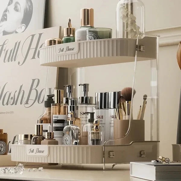 Desktop 2Layer Cosmetic Storage Rack