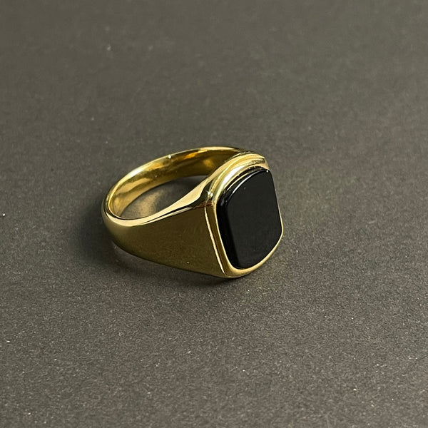 Onyx Stone Ring For Men/Women
