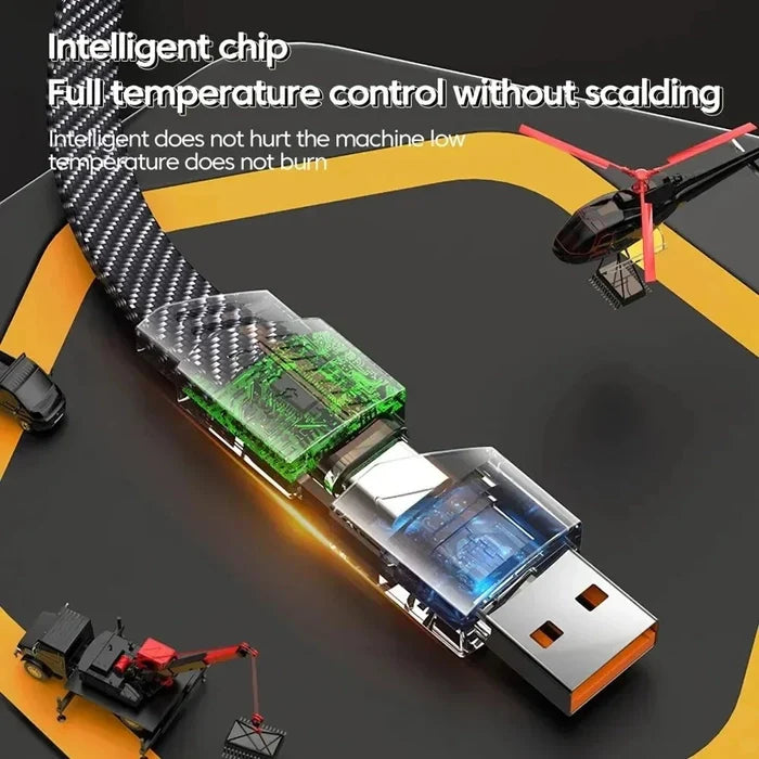 4 in 1 USB C Charging Cable 65W
