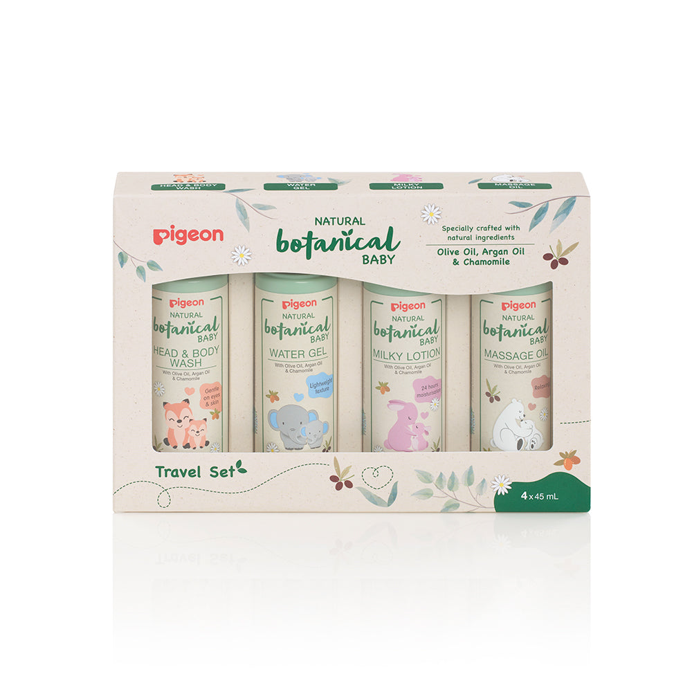 Natural Botanical Baby Travel Set - I78408