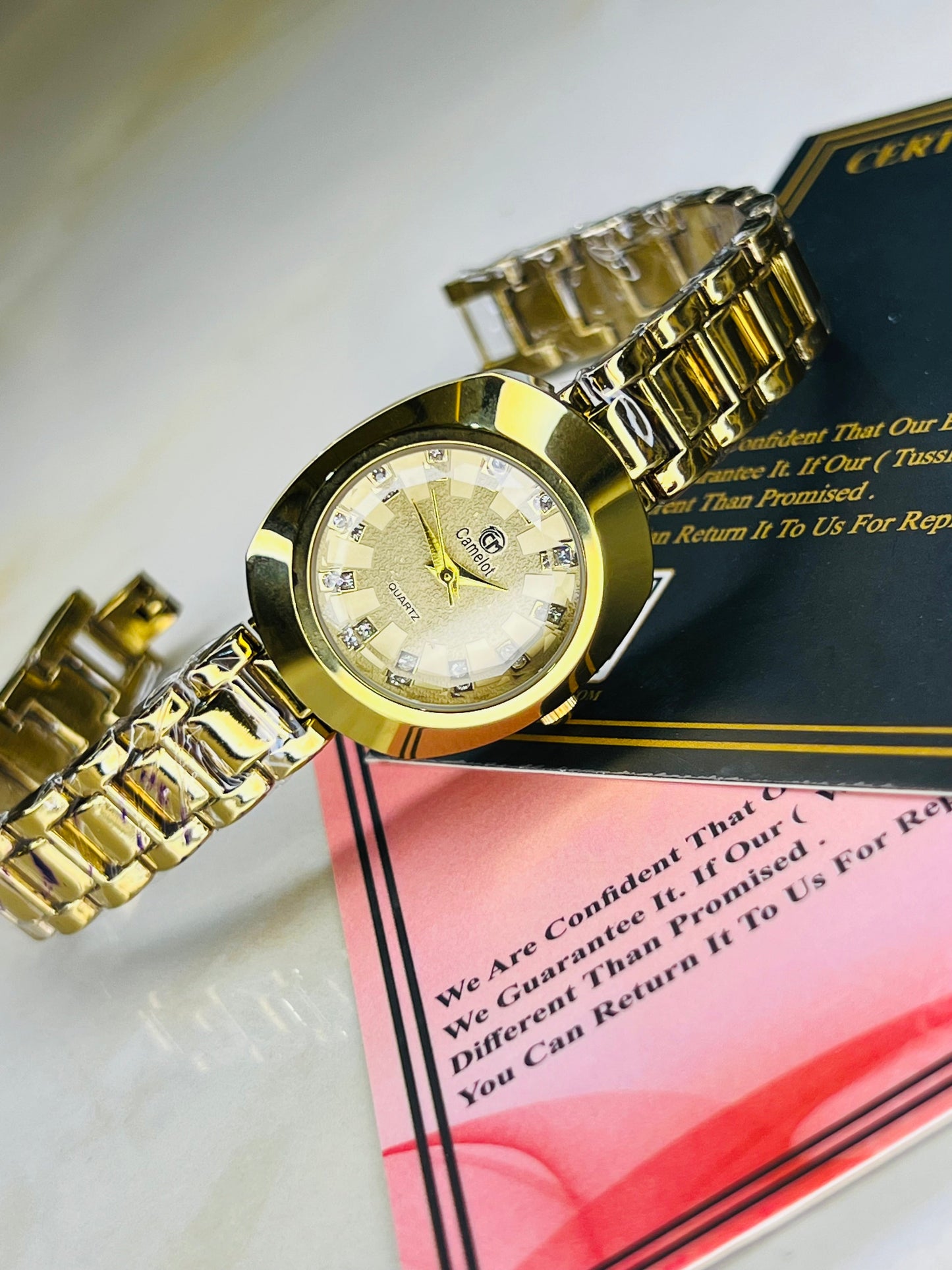 All Gold Rado Diastar Watch For Her