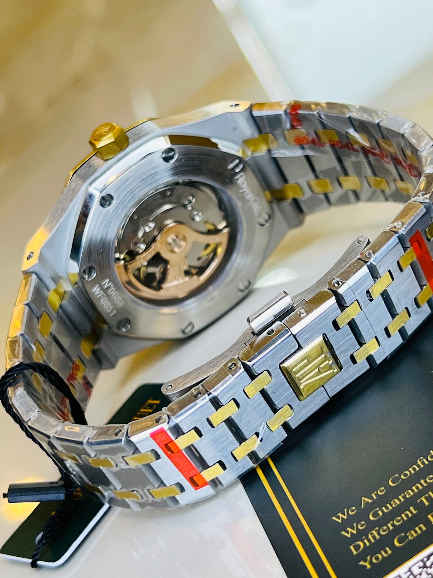 AP Two Tone Automatic Gold Dial Super Clone Watch