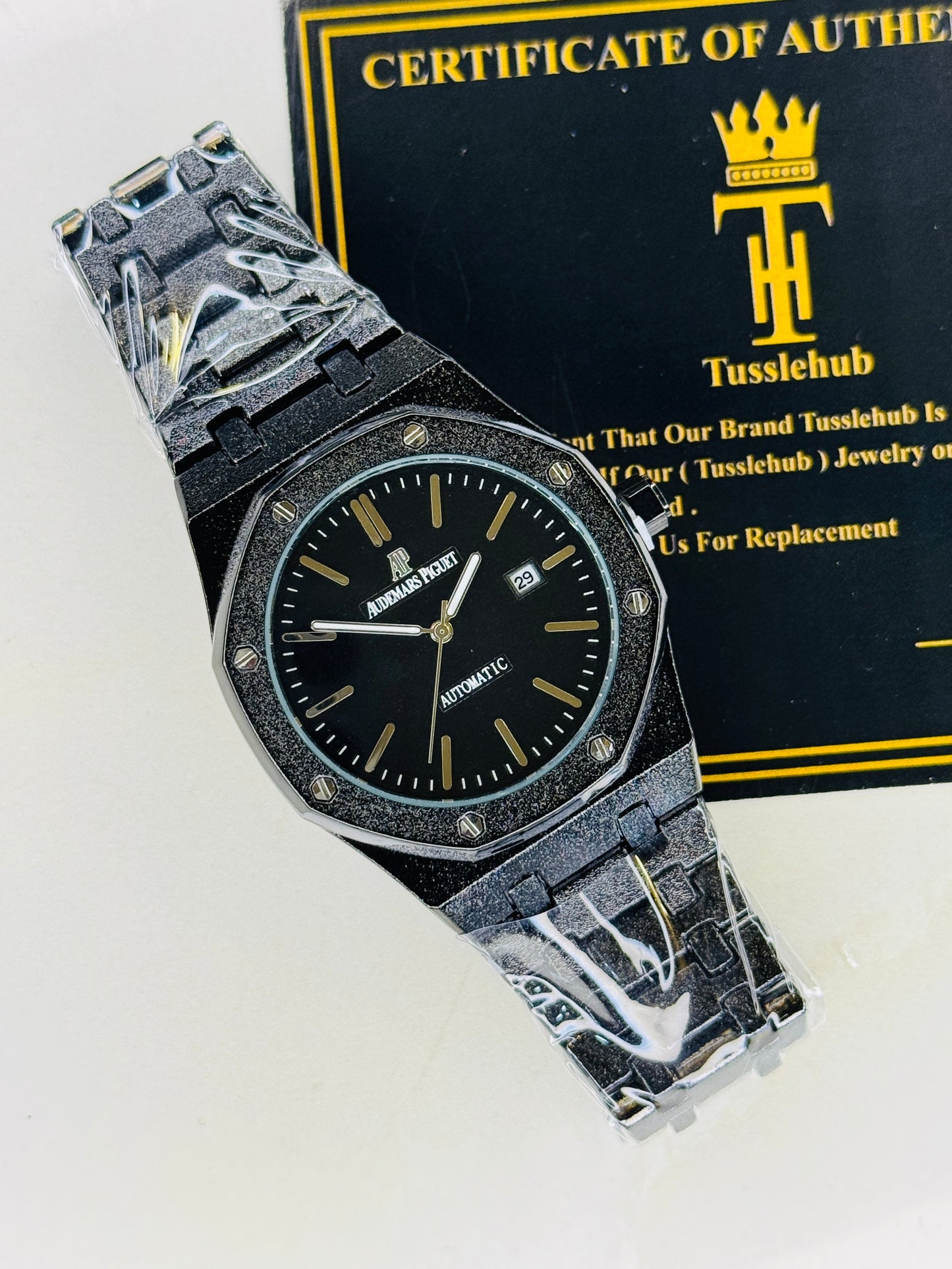 Frosted Black AP Watch