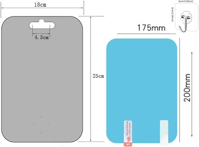Rectangular Mirror Wall Sticker