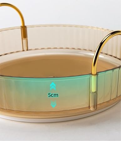 3Layer Rotating Cosmetic Organizer Rack