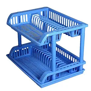 2 Tier Kitchen Platerack With DrYing Dish Spoon Holder