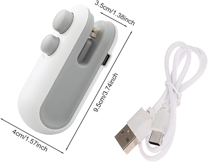 Rechargeable Mini Pocket Shoppers Sealing Device