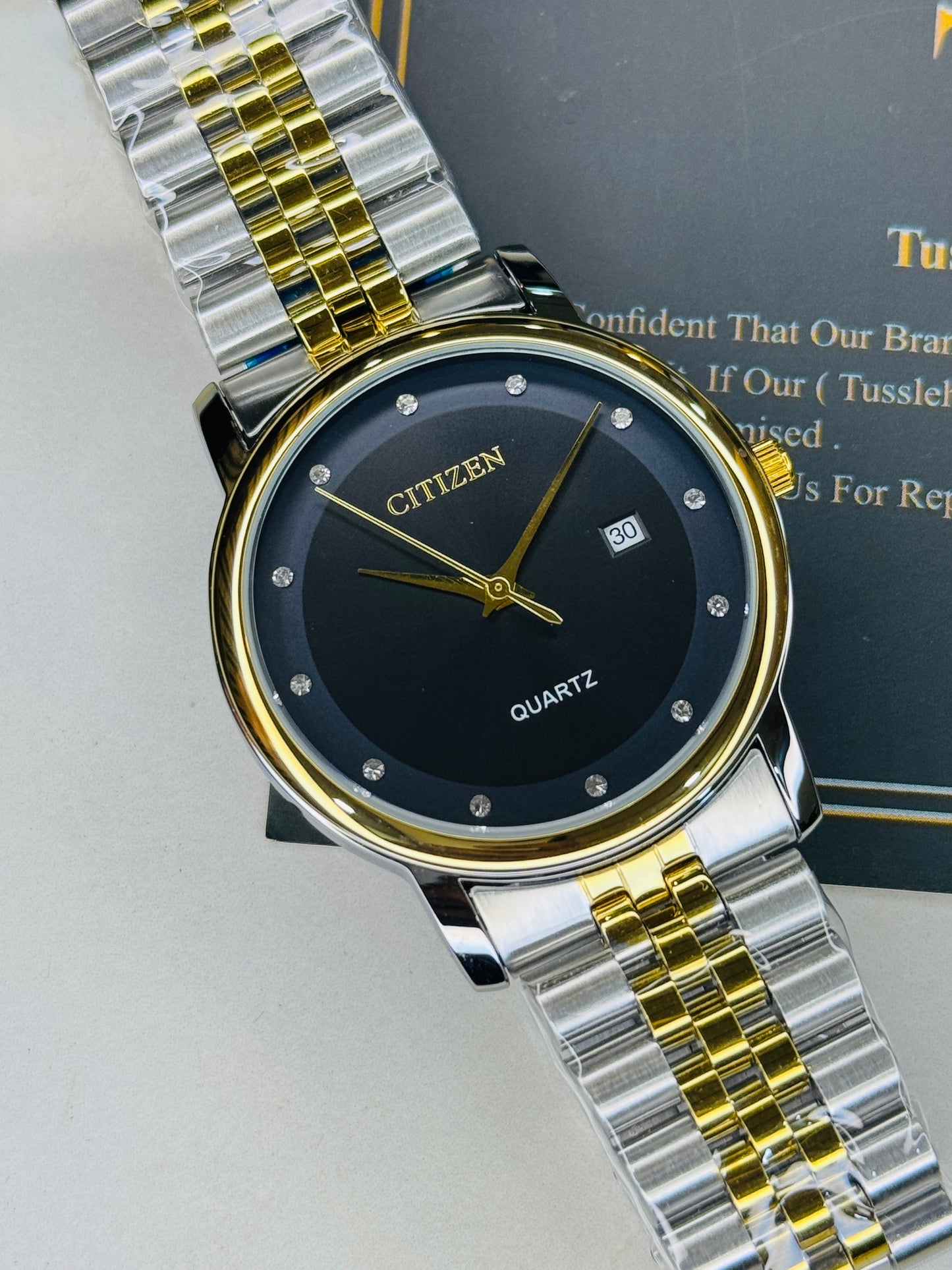 Two Tone Black Citizen Prestige Watch