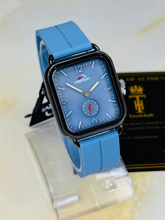 Sky Blue Heryi Seamer Magnet Strap Watch