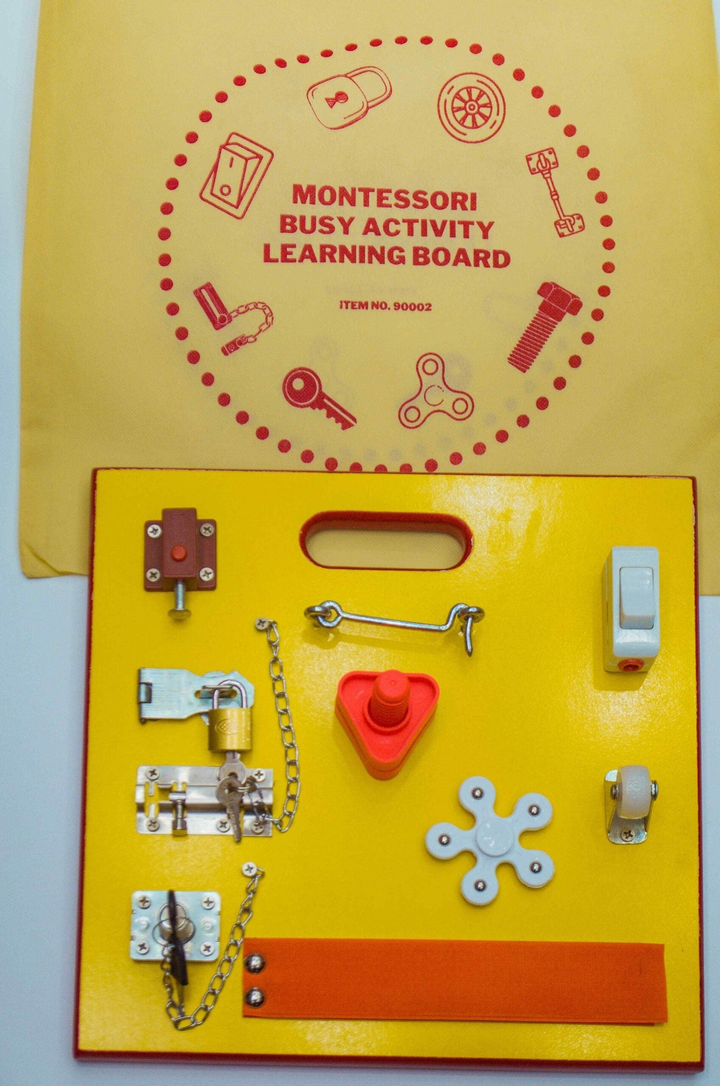 Wooden Montessori Busy Activity Learning Board