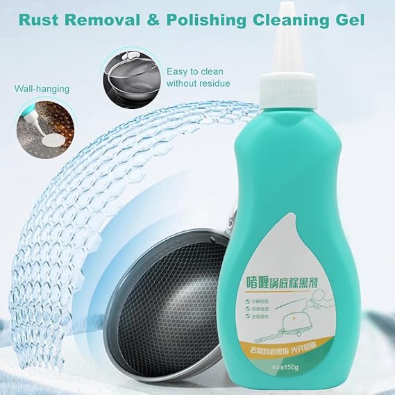 Pot Bottom Grease Cleaner Cookware Heavy Oil Removal