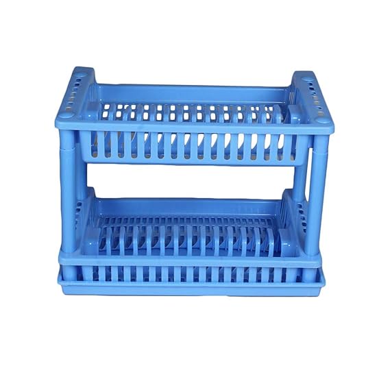 2 Tier Kitchen Platerack With DrYing Dish Spoon Holder