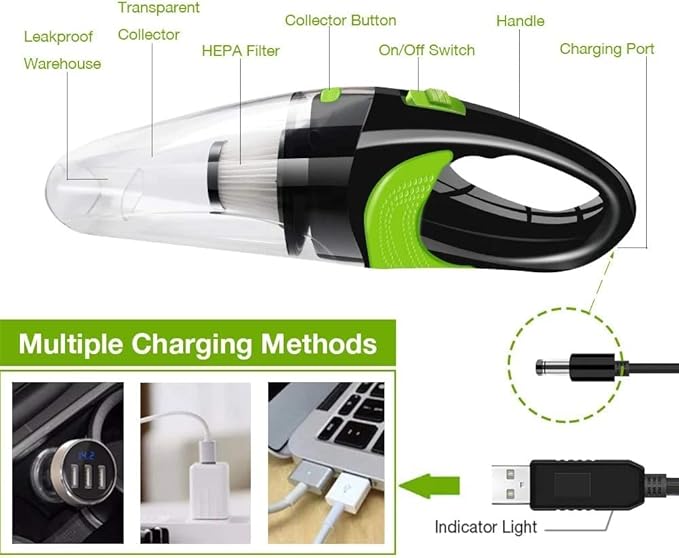 Portable Handheld Vacuum Cleaner