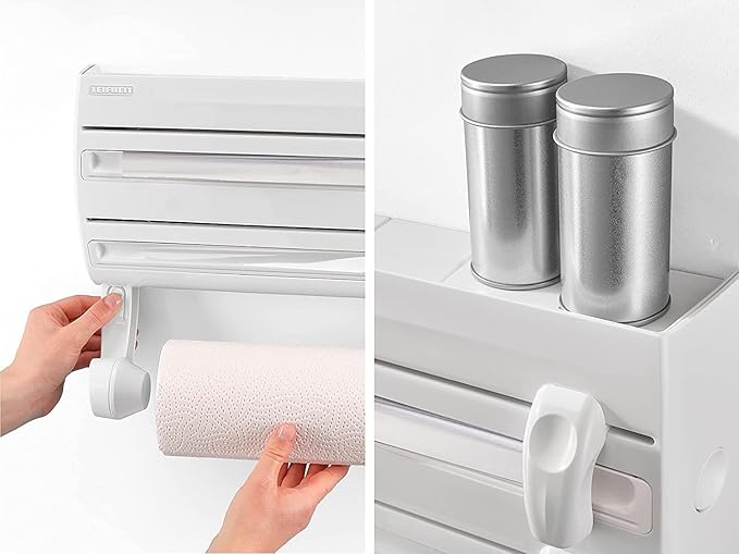 Triple tissue dispenser