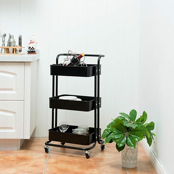 MULTIPURPOSE 3 TIER TROLLEY IMPORTANTED