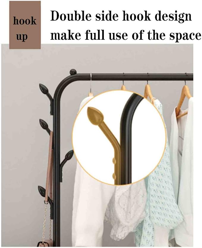 Metal Multi Purpose Clothes Hanger Rack  & Garments Rack  Load Bearning 50kg