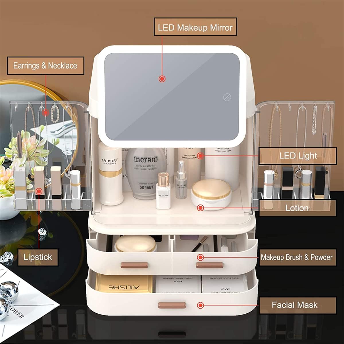 Storage Box Cosmetics Desktop Large Capacity