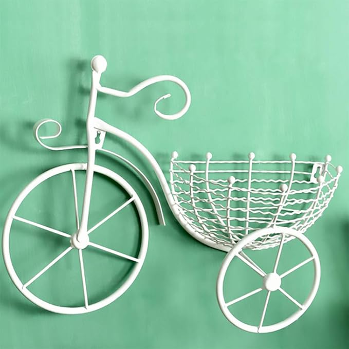 Bicycle Design Wall Basket