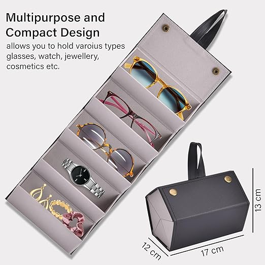 Leather 🕶Sun Glasses Organizer