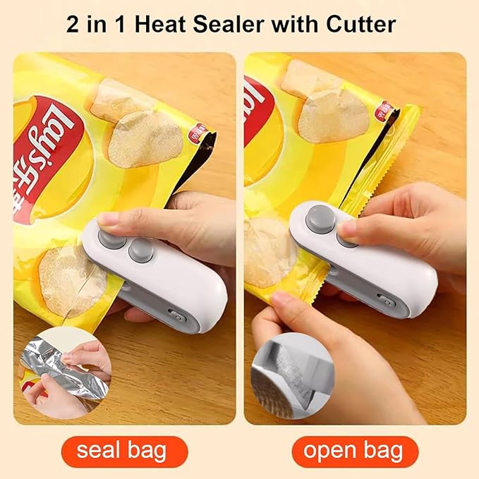Rechargeable Mini Pocket Shoppers Sealing Device