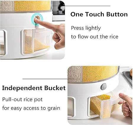Cereal Dispenser 6Part 10kg