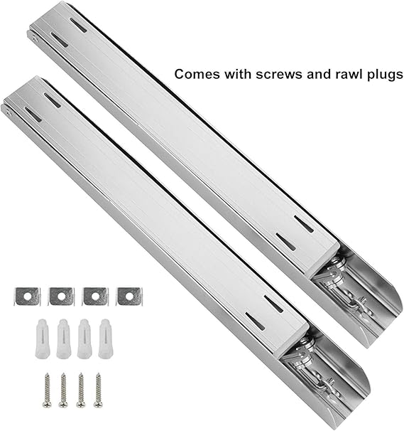 Wall Mount Adjustable Clothes Hanger Rack
