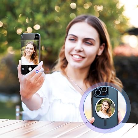 Magnetic Selfie Mirror for Back Camera