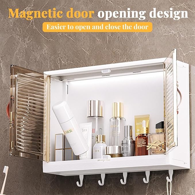 Wall Mounted Cabinet Storage Rack