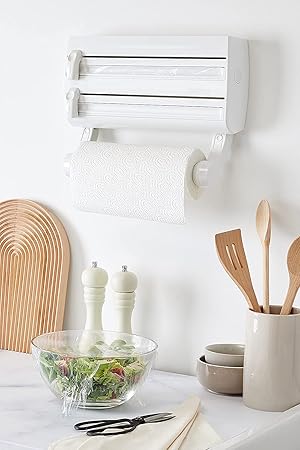Triple tissue dispenser