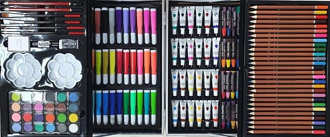 145pcs Premium Colour Kit Suitcase