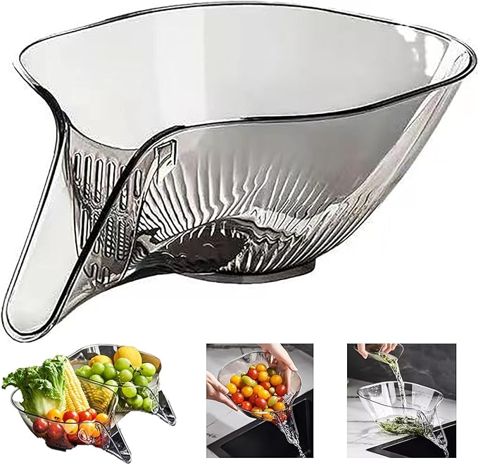 Multipurpose Crystal Unbreakable Drainage Kitchen Basket