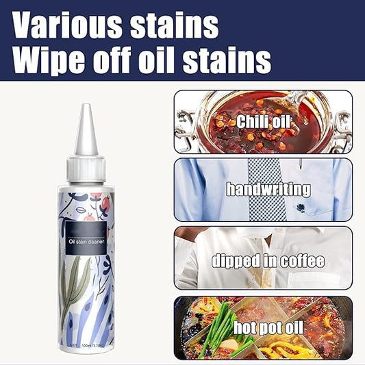 Oil Stain Remover For Clothes.