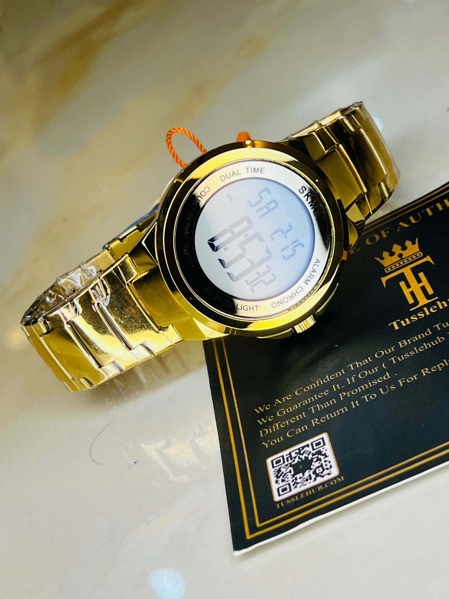 Skmei Gold Round Watch