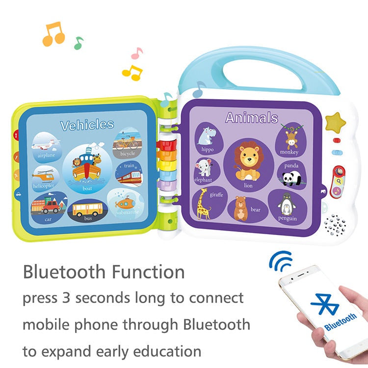 Touch and Learn 108 Words Book with Bluetooth Music and Sound