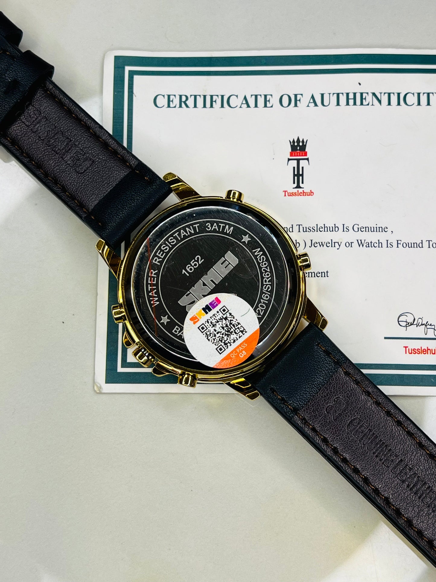 Gold Skmei 1652 Watch