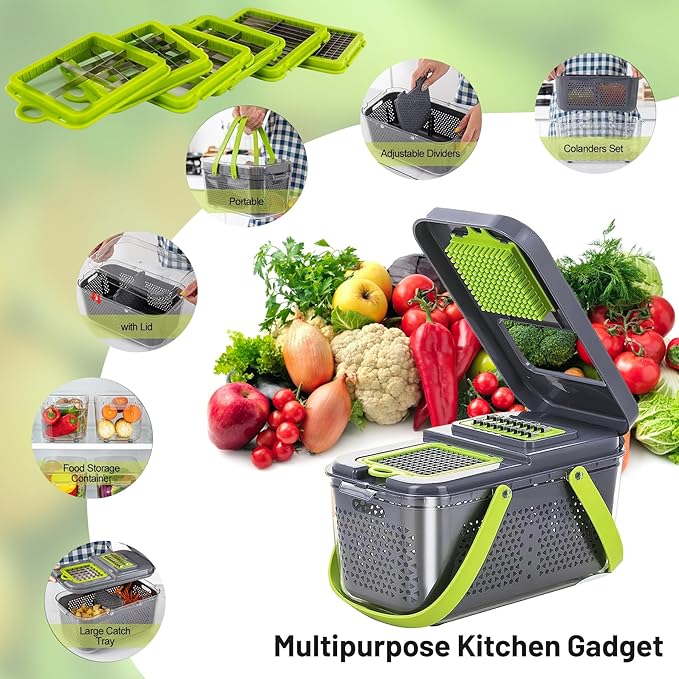 Multifunctional Manual Chopper