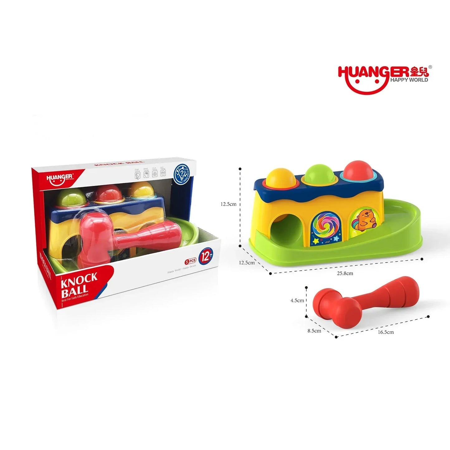 Huanger Knock Ball – Hammering Toy