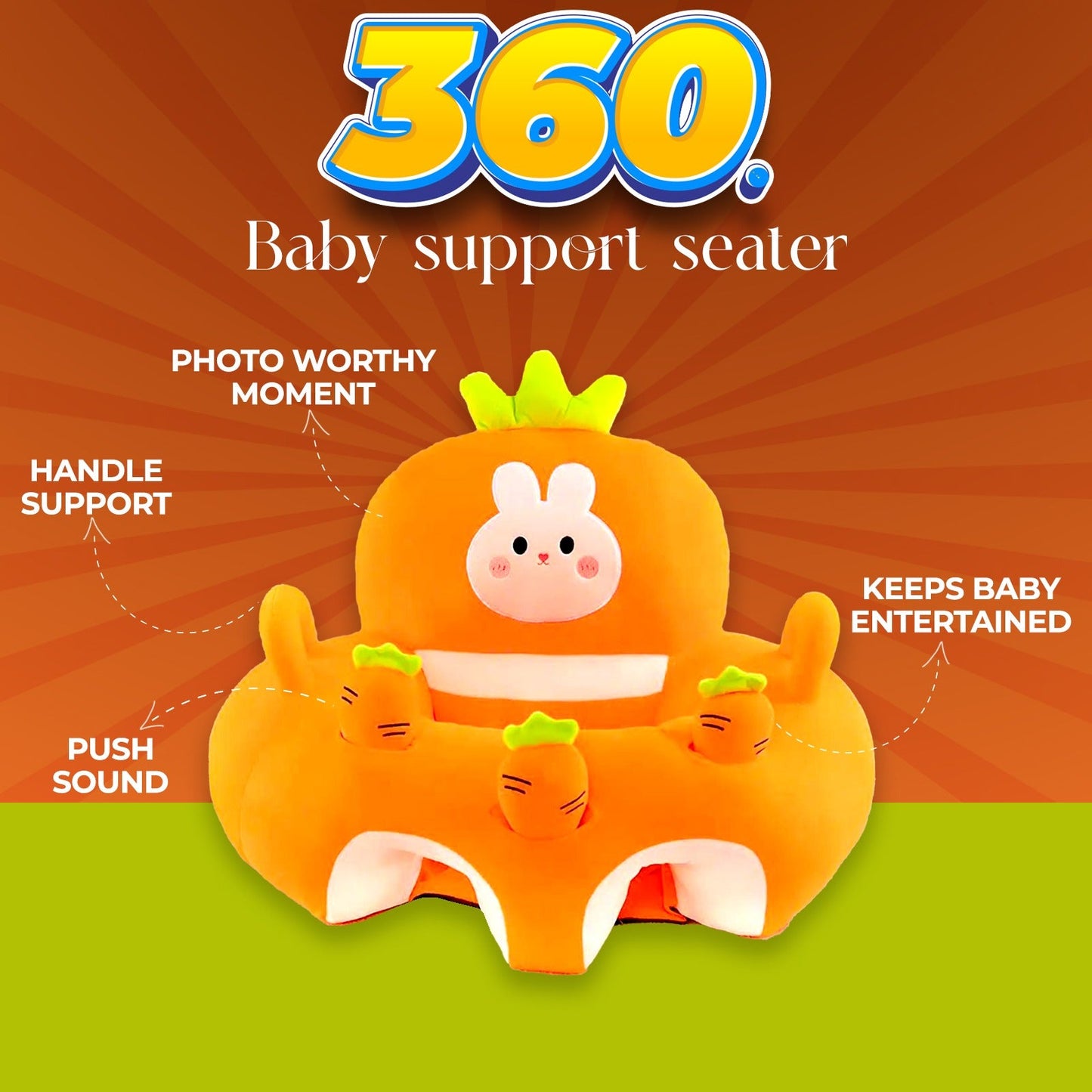 Baby Plush Sofa Floor Seat