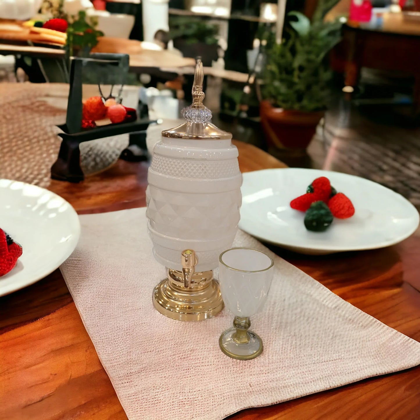 7 Pcs Glass Water dispenser Set