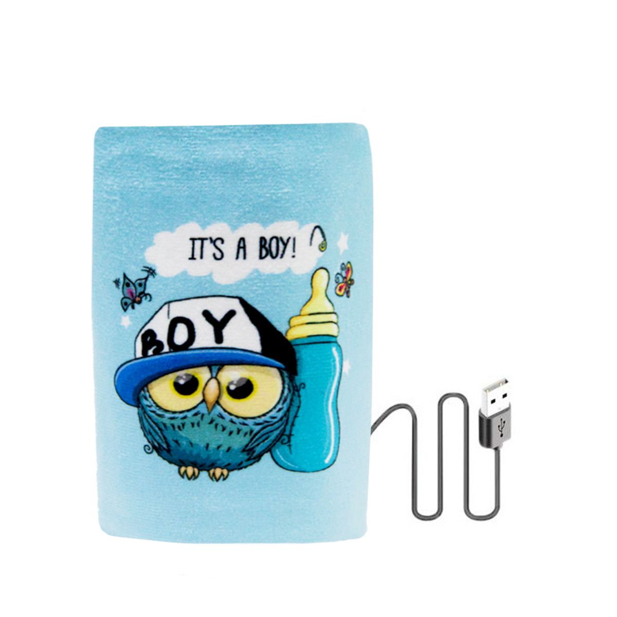 Portable USB Baby Bottle Warmer Material Anti-Wrinkle And Durable
