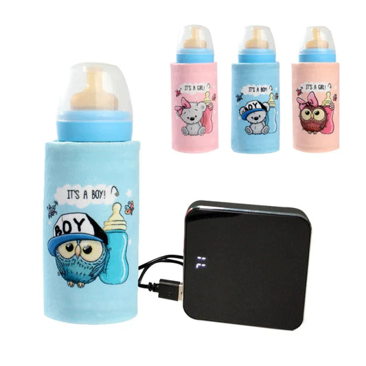 Portable USB Baby Bottle Warmer Material Anti-Wrinkle And Durable