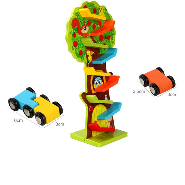 Squirrel Taxiway Wooden Race Track