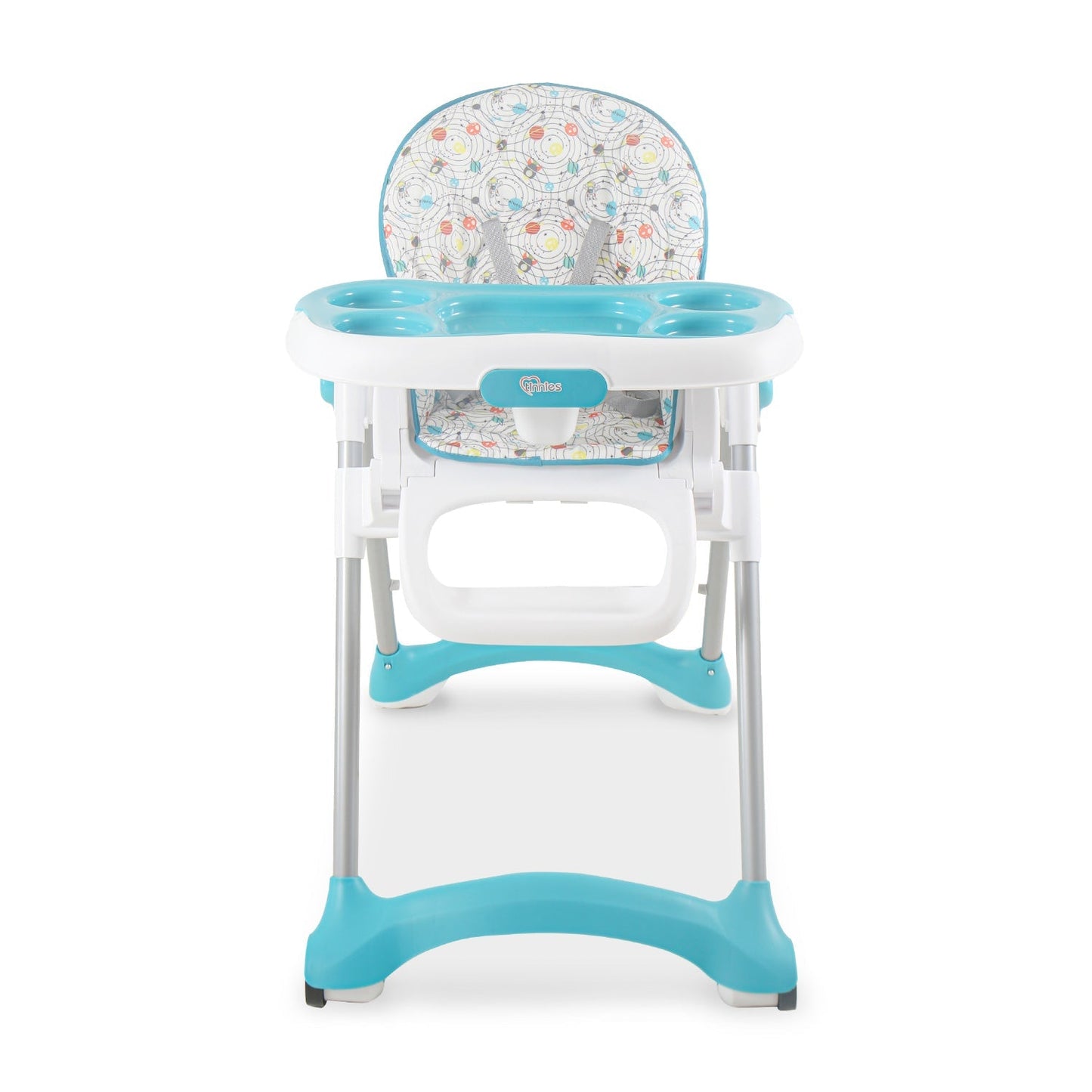 Tinnies Baby Adjustable High Chair - Blue Planet - T029
