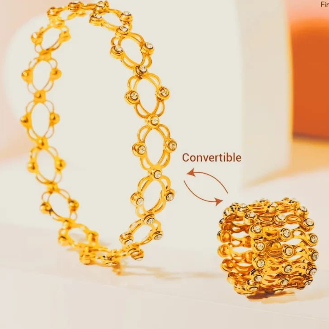 Transformable Ring-Bracelet Design